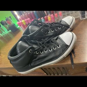 Black leather converse 2016 discontinued